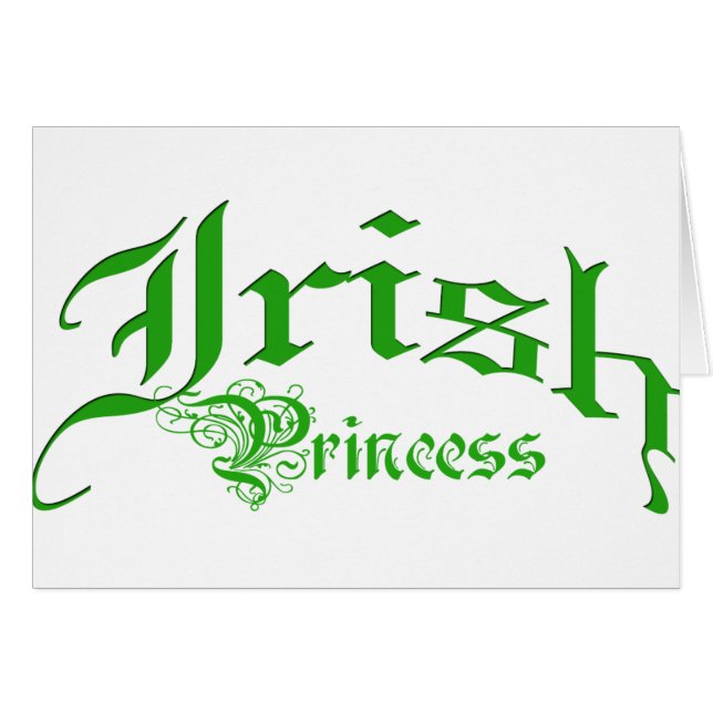 Irish Princess (Vorderseite (Horizontal))