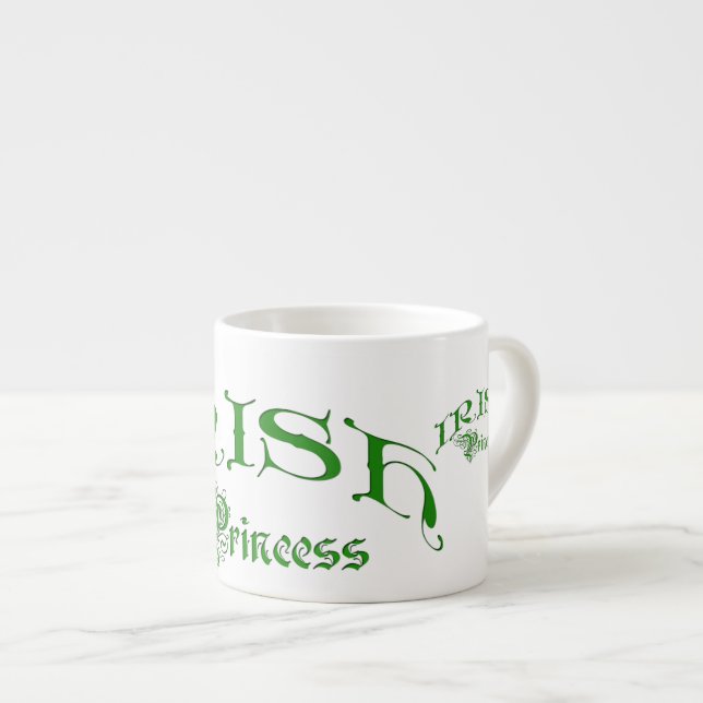 Irish Princess Espressotasse (Vorderseite Rechts)