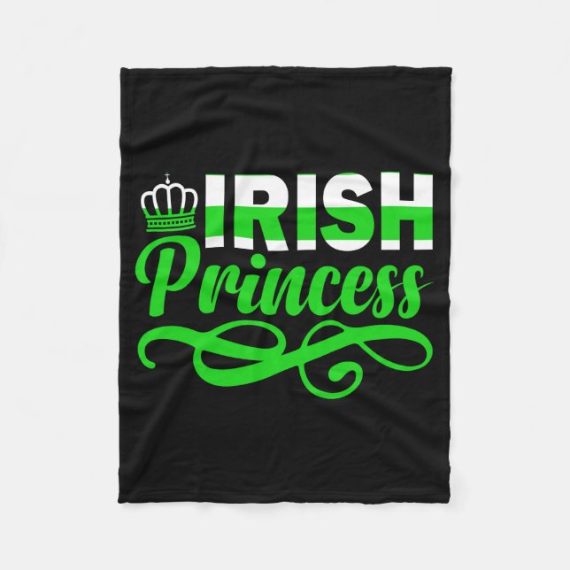 Irish Princess Fleecedecke (Vorderseite)