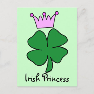 Irish Princess Postkarte