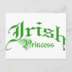Irish Princess Postkarte