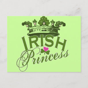 Irish Princess Postkarte
