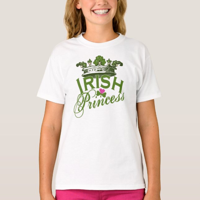 Irish Princess St Patricks Day T - Shirt (Vorderseite)
