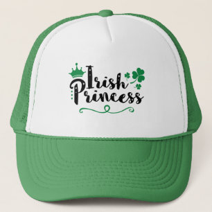 Irish Princess Women St Patrick's Day Script Truckerkappe