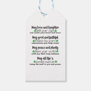 Irish Proverb Blessing Geschenkanhänger