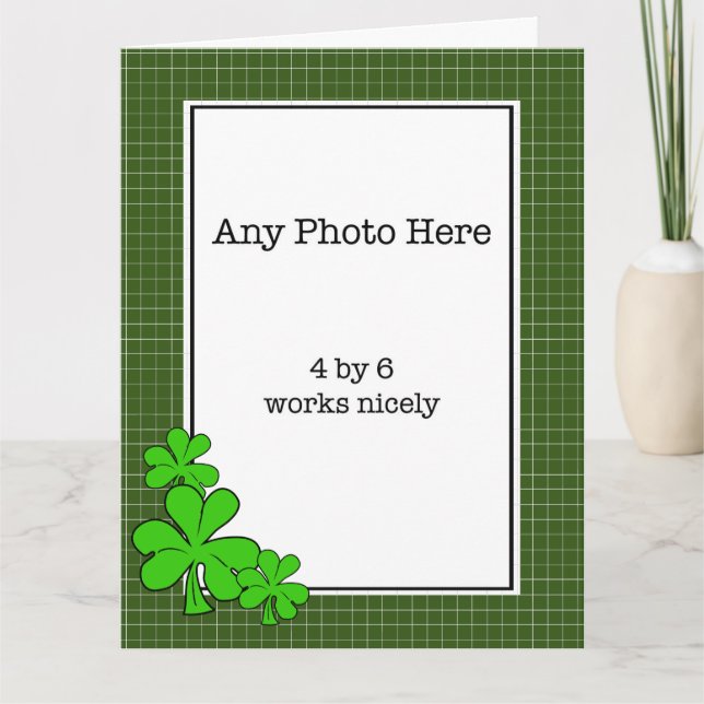 Irish Proverb on St Patrick's Day Card Karte (Vorderseite)