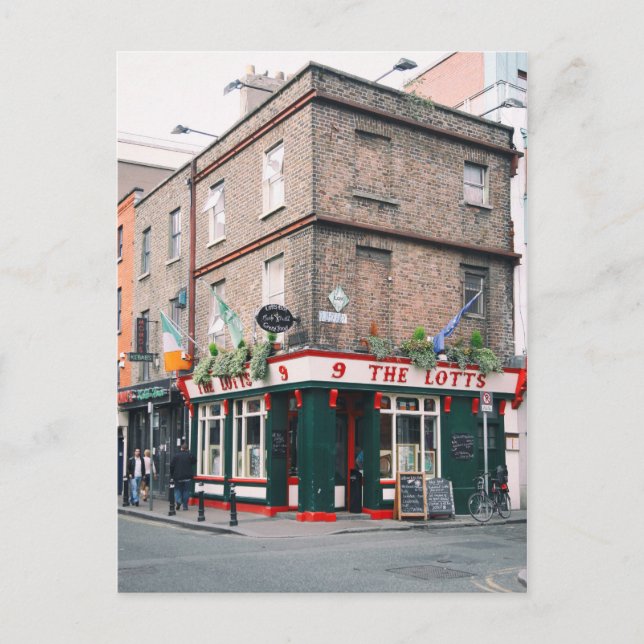 Irish Pub / Dublin Postkarte (Vorderseite)