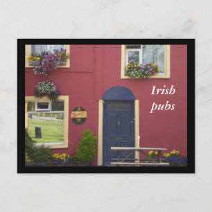Irish Pubs Postcard Postkarte