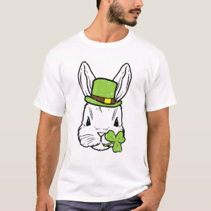 Irish Rabbit Bunny Niedlich Saint Paddys St Patric T-Shirt