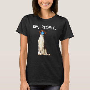 Irish Red and White Setter Ew People Dog T-Shirt