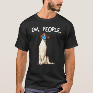 Irish Red and White Setter Ew People Dog T-Shirt