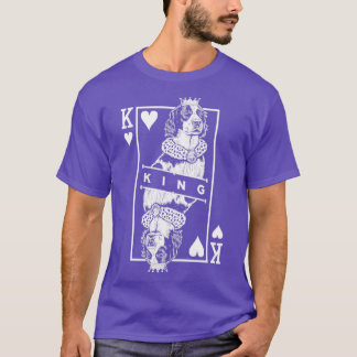Irish Red and White Setter King of Hearts IRWS Dog T-Shirt