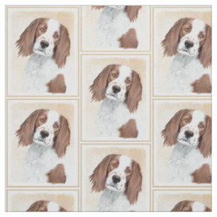 Irish Red and White Setter Painting - Original Art Stoff