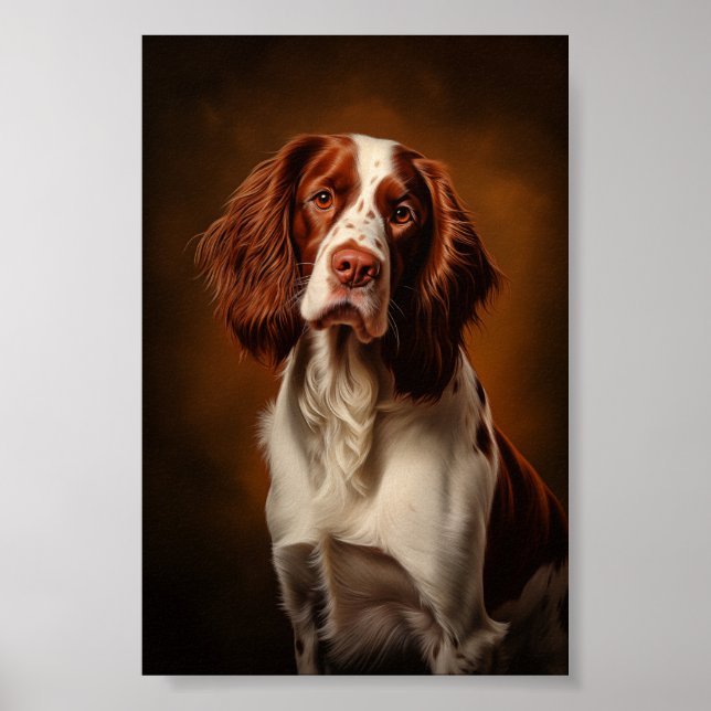 Irish Red and White Setter Poster (Vorne)