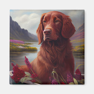 Irish Red on a Paddle: Ein Landschaftliches Abente Magnet