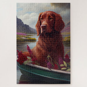 Irish Red on a Paddle: Ein Landschaftliches Abente Puzzle