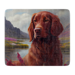 Irish Red on a Paddle: Ein Landschaftliches Abente Schneidebrett