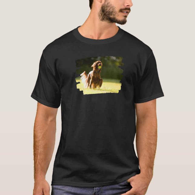 Irish Red Setter Dog T-Shirt (Vorderseite)