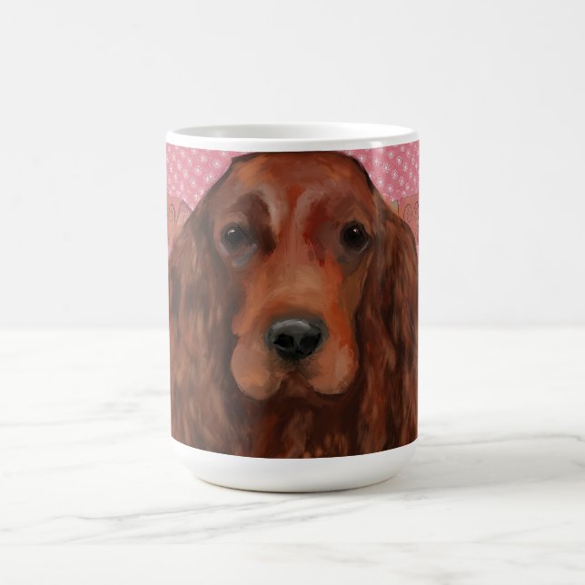 Irish Red Setter Kaffeetasse (Mittel)