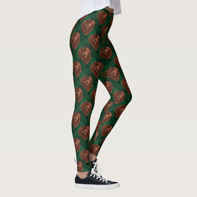 Irish Red Setter Leggings (Rechts)