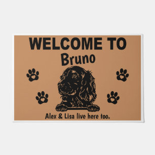 Irish Red Setter Personalized Door Mat Doormat  Fußmatte