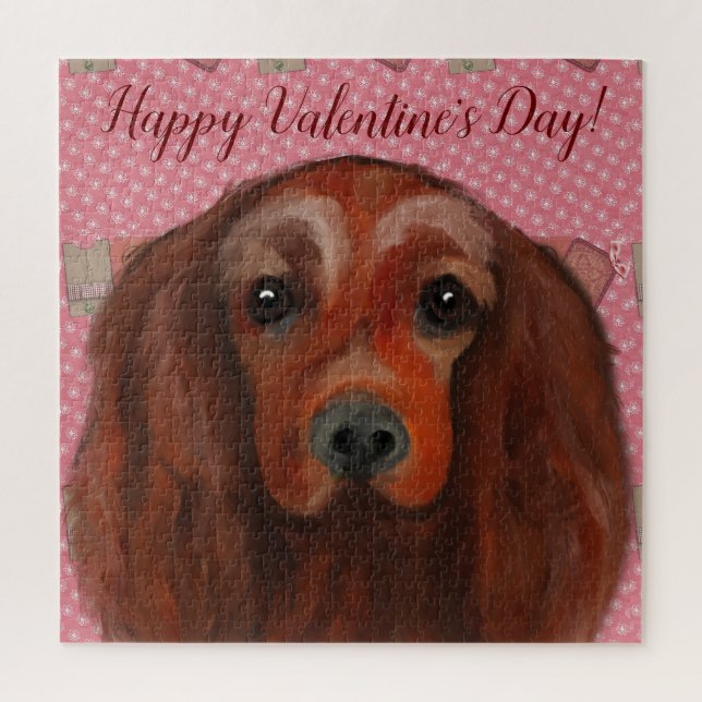 Irish Red Setter Puzzle (Vertikal)