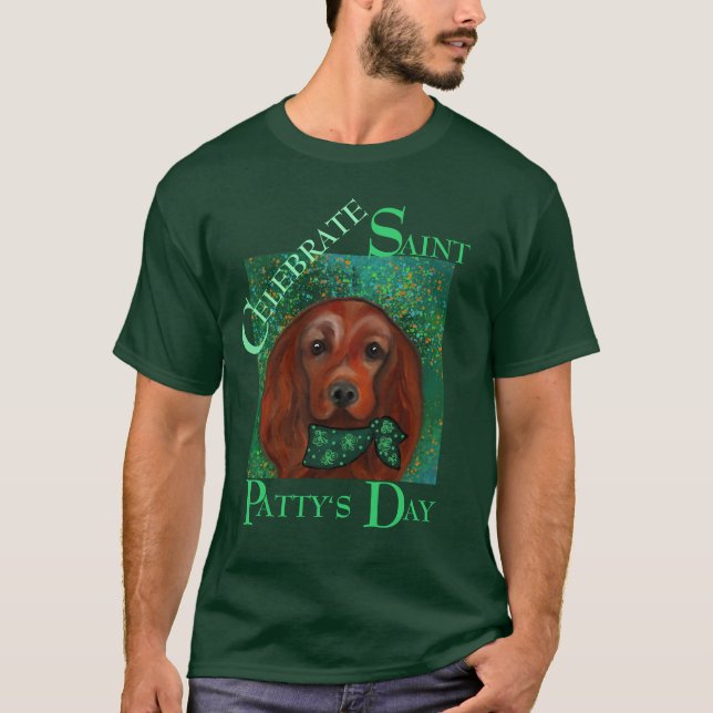 Irish Red Setter T-Shirt (Vorderseite)