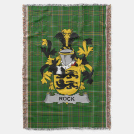 Irish Rock Coat of Arms Familienwappen Irland Decke