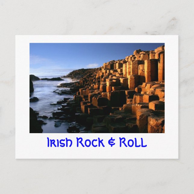 "Irish Rock & Roll" Postkarte (Vorderseite)