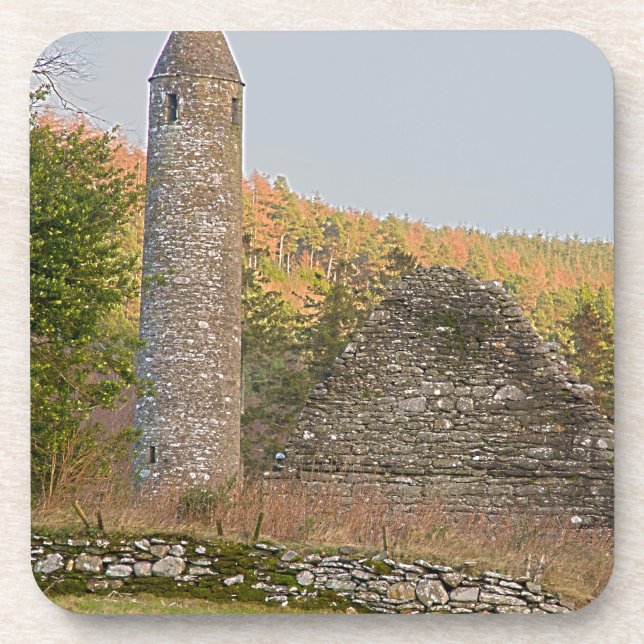 Irish Round Towers Untersetzer (Vorderseite)