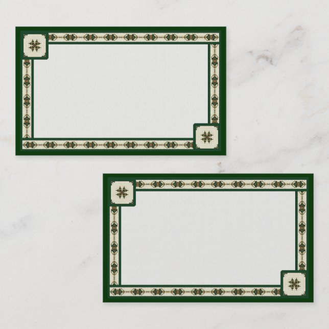 Irish Rue Customizable Business Cards Visitenkarte (Vorne/Hinten)
