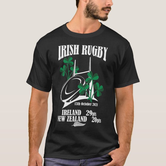 Irish Rugby Ireland / New Zealand All Blacks 2022 T-Shirt (Vorderseite)