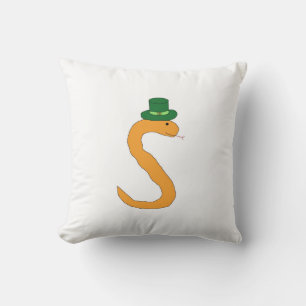 Irish S Snakes Kissen