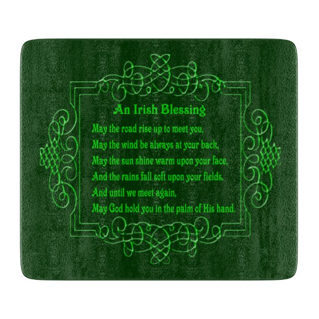 Irish Sessing Cutting Board Schneidebrett (Vorderseite)