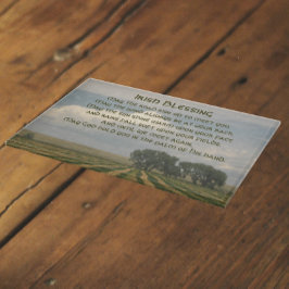 Irish Sessing Farmland Landschaft Schneidebrett