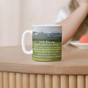 Irish Sessing Green Valley Landschaft Kaffeetasse