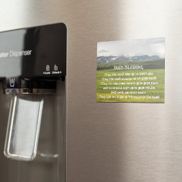 Irish Sessing Green Valley Landschaft Magnetkarte