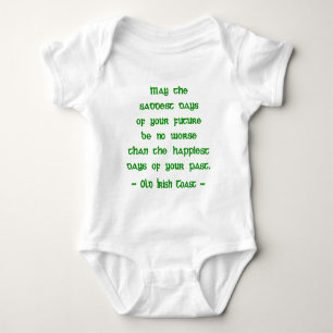 Irish Sessing May die traurigsten Tage der Zukunft Baby Strampler