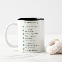 Irish Sessing-Tasse Zweifarbige Tasse