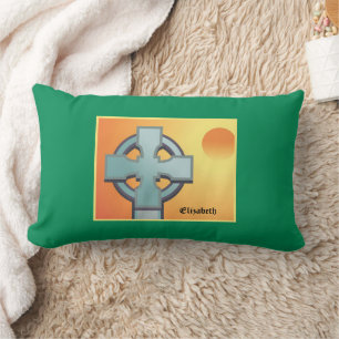 Irish Sessings Cross Personalisiert Lendenkissen