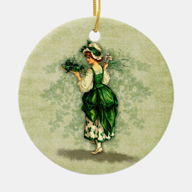 Irish Sessings-Ornament Keramik Ornament (Vorne)