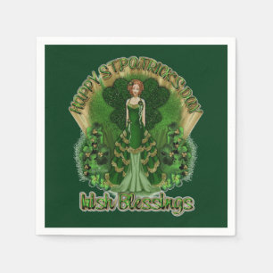 Irish Sessings St Patrick's Day Napkins Serviette