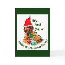 Irish Setter Christmas Geschenke