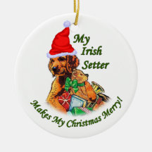Irish Setter Christmas
