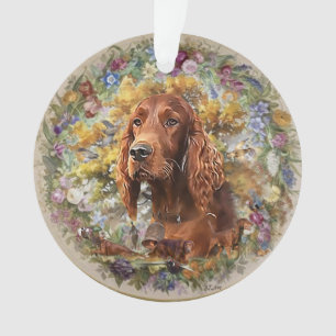 Irish Setter - Der ultimative Hühnervögel-Jagdhund Ornament