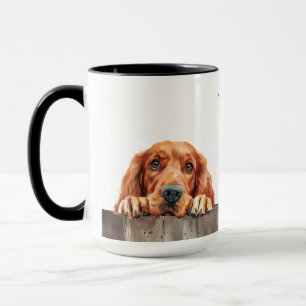 Irish Setter Dog Tasse