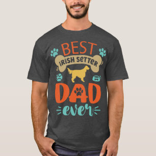 Irish Setter Dog Vater T-Shirt