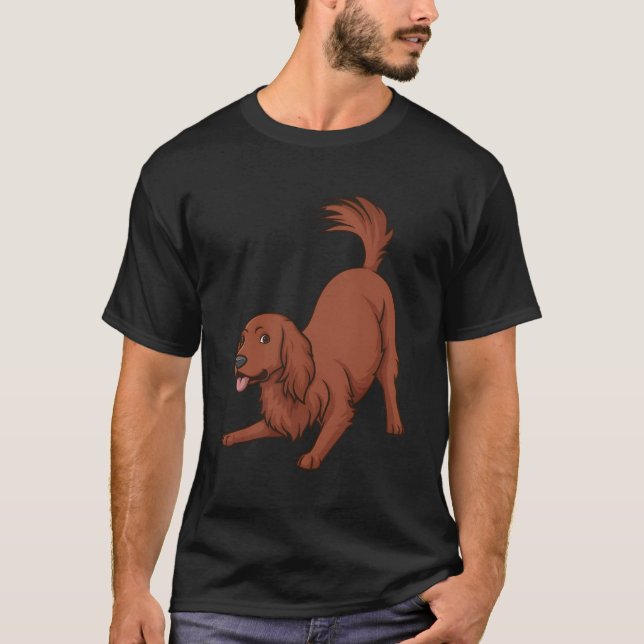 Irish Setter Dogs Playful Irish Setter T-Shirt (Vorderseite)