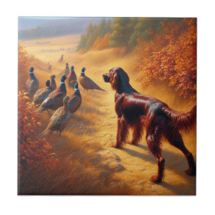 Irish Setter Fliese