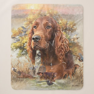 Irish Setter Jagd Fasant, Art Sherpadecke